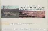 Publicaciones del Museo de Geología de Extremadura nº 5 (1999)