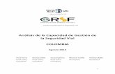 Analisis de la capacidad de gestion de la seguridad vial colombia 2013
