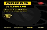 Guía de prensa Obras Basket vs. Lanús (2-10-2015)