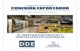Conexión Exportador Volumen 1 Numero 1 - El mercado de frutas y hortalizas en Australia