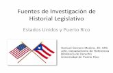 Fuentes de Investigación de Historial Legislativo