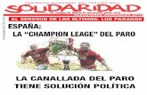 España: la “champion league” del paro