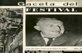 3º Festival - Gaceta Día 6 - 14 de Marzo de 1960