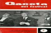 5º Festival - Gaceta Día 2 - 23 de marzo de 1962