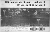 6º Festival - Gaceta Día 11 - 24 de marzo de 1963