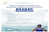 Registro General de Pescadores (RGP)