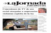 La Jornada Zacatecas, martes 3 de noviembre del 2015