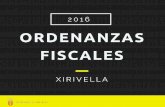 Ordenanzas Fiscales 2016