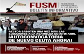 FUSM. Boletín N° 1 - Nov.2015
