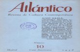Atlántico : Revista de Cultura Contemporánea Num 10 1958
