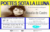 2015. BB. Poetes sota la lluna.  Rosalia de Castro
