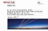 La función de recursos humanos frente a la globalización - Pilar García Lombardia - IESE Business