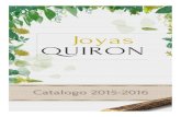 Catálogo Joyas Quirón