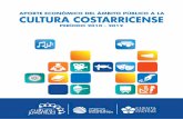 Aporte Económico del Ámbito Público a la Cultura Costarricense