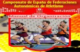 Manual RFEA de Organización - Cto. España Federaciones Autonómicas