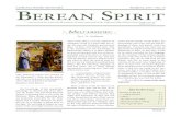Berean Spirit no 19