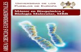 Máster en Bioquímica y Biología Molecular, MBB