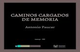 Catálogo Caminos cargados de memoria - Antonio Paucar