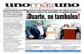 04 de Marzo 2016, Morena clava la puntilla al gobernador... ¡Duarte, se tambalea!