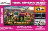 Programación Real Cinema Olías del 18 al 22 de marzo