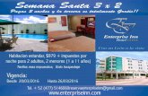 Enterprise Inn 3x2 Semana Santa reservaenterpriseinn@gmail.com