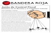 Bandera Roja Boletín | abril 2016 | Junta de Control Fiscal: Dictadura Capitalista Colonial