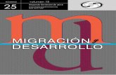 Revista Migración y Desarrollo vol. 13, núm. 25