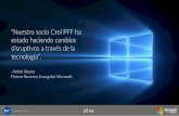 Microsoft presenta caso práctico de Crol PFF en Azure (presentación)