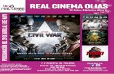 Programación Real Cinema Olías del 29 de abril al 5 de mayo