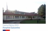 Cuenta Pública Hospital Galvarino 2015