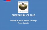 Cuenta Pública Hospital Puerto Saavedra 2015