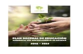 Plan decenal de educación ambiental del departamento de Boyacá 2016-2025