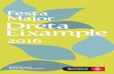 Festa Major Dreta de l' Eixample i Fira modernista 2016