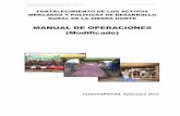Manual de operaciones - NEC SIERRA NORTE