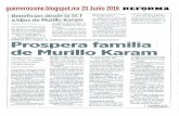 Benefician desde la SCT a hijos de Murillo Karam