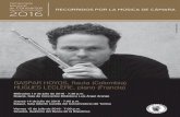 GASPAR HOYOS, flauta (Colombia) HUGUES LECLÈRE, piano (Francia)