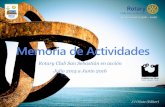 Revista anual del Rotary Club San Sebastián 2015-2016
