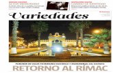 Revista Variedades PERU. EL RIMAC LITERATURA LENGUAJE COMUNICACION HISTORIA ARTE CULTURA
