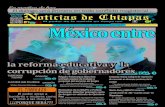 NOTICIAS DE CHIAPAS, EDICIÓN VIRTUAL; MARTES  12  DE JULIO  DE 2016