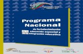 programa nacional de fortalecimiento educación especial