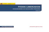 Items liberados : evaluaciones de educación primaria