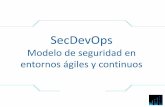 SecDevOps Modelo de seguridad para entornos ágiles y continuos