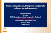 Escenarios globales y espacios de integración regional