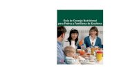 Guía de Consejo Nutricional para Padres y Familiares de Escolares