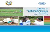 Marco de Cooperación de las Naciones Unidas en Ecuador 2015 ...
