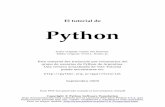 El Tutorial de Python