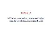 TEMA 13 Métodos manuales y automatizados para la identificación ...