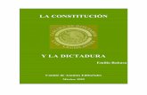 LA CONSTITUCIÓN Y LA DICTADURA. Emilio Rabasa. CDDHCU ...