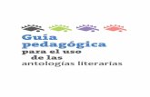 guía pedagógica de antologías literarias