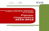 Planea* Diagnóstica 2015-2016
